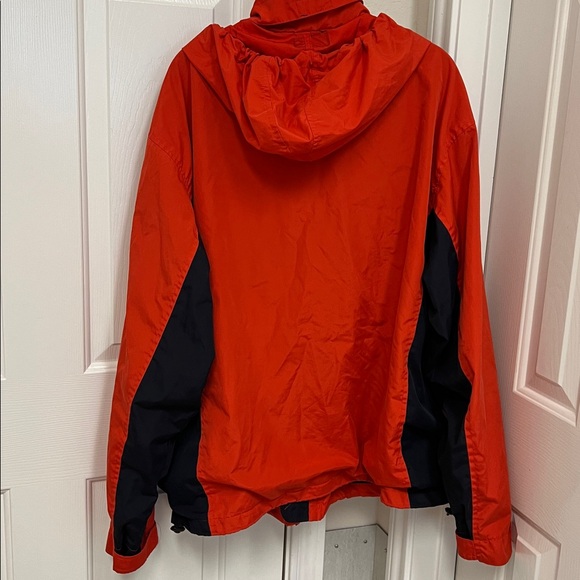 Chaps Vibrant Red and Black Hooded Jacket - Picture 6 of 6